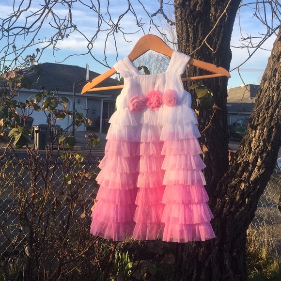 Jona MIchelle 2t Pink Girls Party Dress - Picture 2 of 6